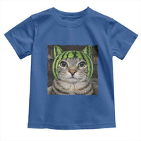 Watermelon Cat Silly Cat Meme Toddler T Shirt