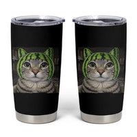 Watermelon Cat Silly Cat Meme Tumbler Cup