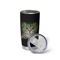 Watermelon Cat Silly Cat Meme Tumbler Cup