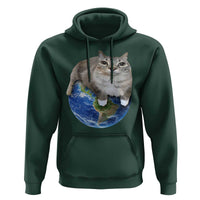 Earth Cat Silly Cat Meme Hoodie
