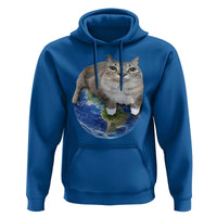 Earth Cat Silly Cat Meme Hoodie