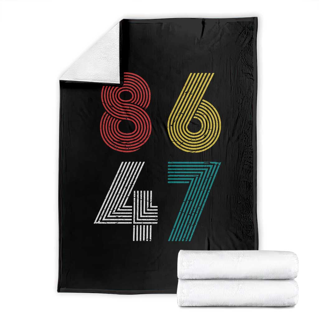 Retro 8647 Throw Blanket Classic Retro Vintage 80s Subtle FDT - Wonder Print Shop