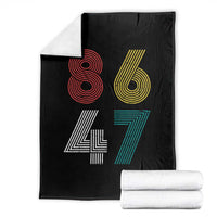 Retro 8647 Throw Blanket Classic Retro Vintage 80s Subtle FDT - Wonder Print Shop