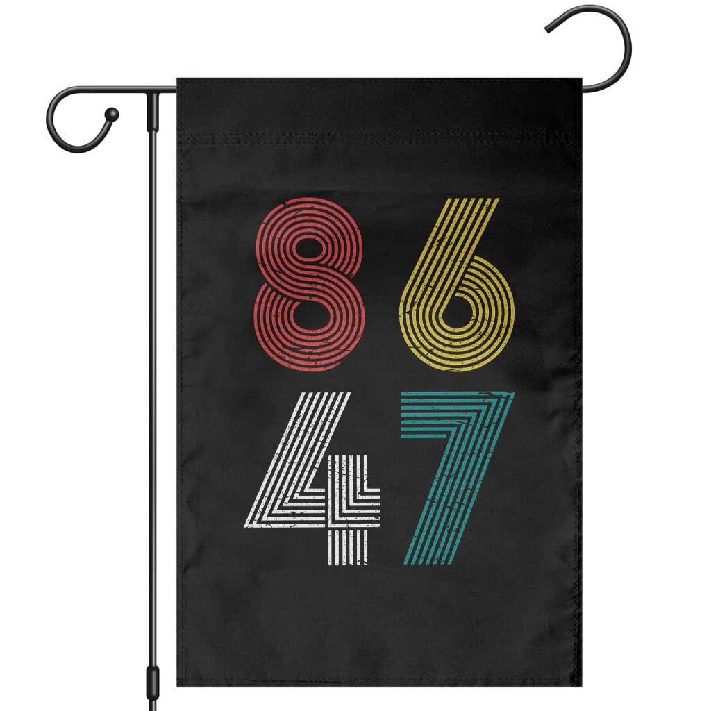 Retro 8647 Garden Flag Classic Retro Vintage 80s Subtle FDT - Wonder Print Shop