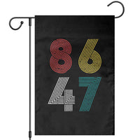 Retro 8647 Garden Flag Classic Retro Vintage 80s Subtle FDT - Wonder Print Shop