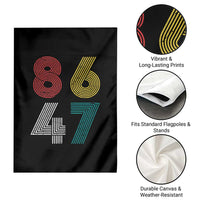 Retro 8647 Garden Flag Classic Retro Vintage 80s Subtle FDT - Wonder Print Shop