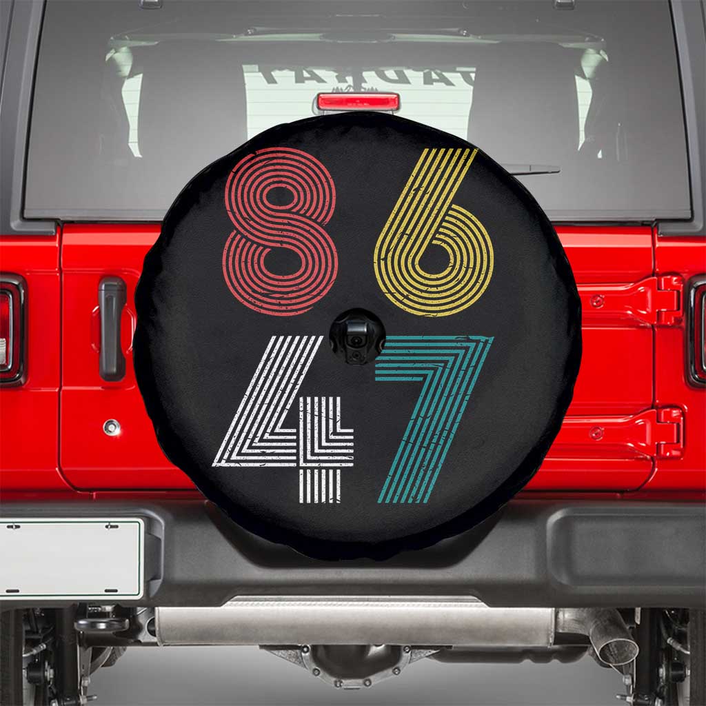 Retro 8647 Spare Tire Cover Classic Retro Vintage 80s Subtle FDT - Wonder Print Shop