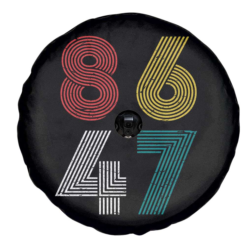 Retro 8647 Spare Tire Cover Classic Retro Vintage 80s Subtle FDT - Wonder Print Shop