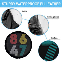 Retro 8647 Spare Tire Cover Classic Retro Vintage 80s Subtle FDT - Wonder Print Shop