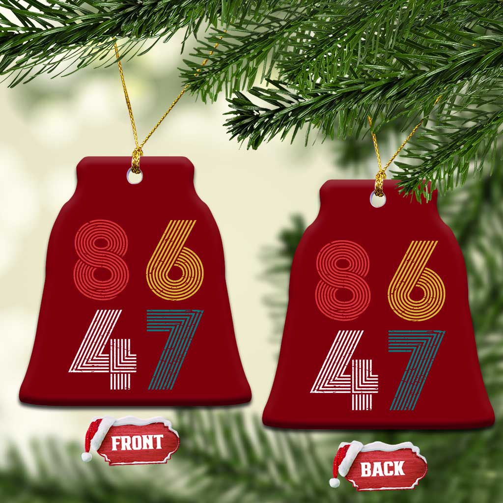 Retro 8647 Ceramic Ornament Classic Retro Vintage 80s Subtle FDT - Wonder Print Shop