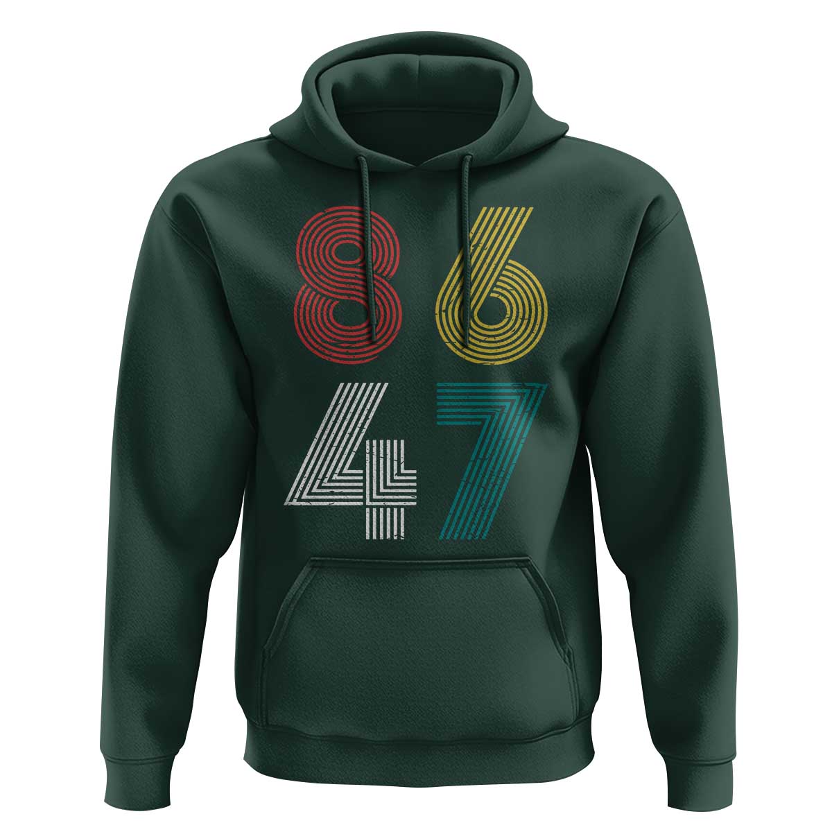 Retro 8647 Hoodie Classic Retro Vintage 80s Subtle FDT - Wonder Print Shop