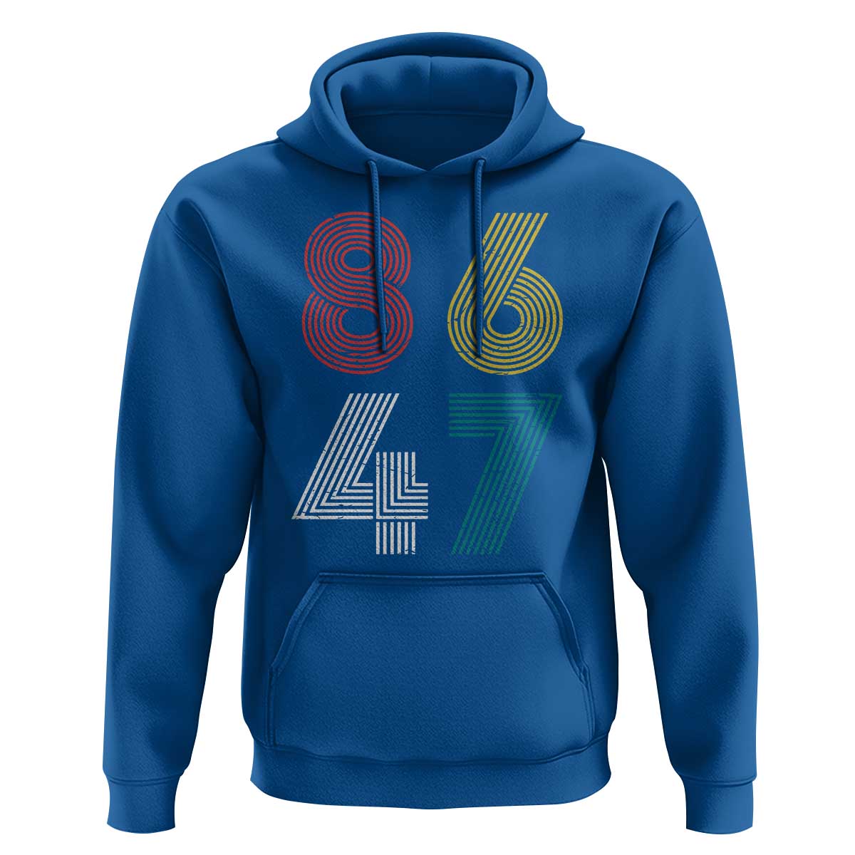 Retro 8647 Hoodie Classic Retro Vintage 80s Subtle FDT - Wonder Print Shop