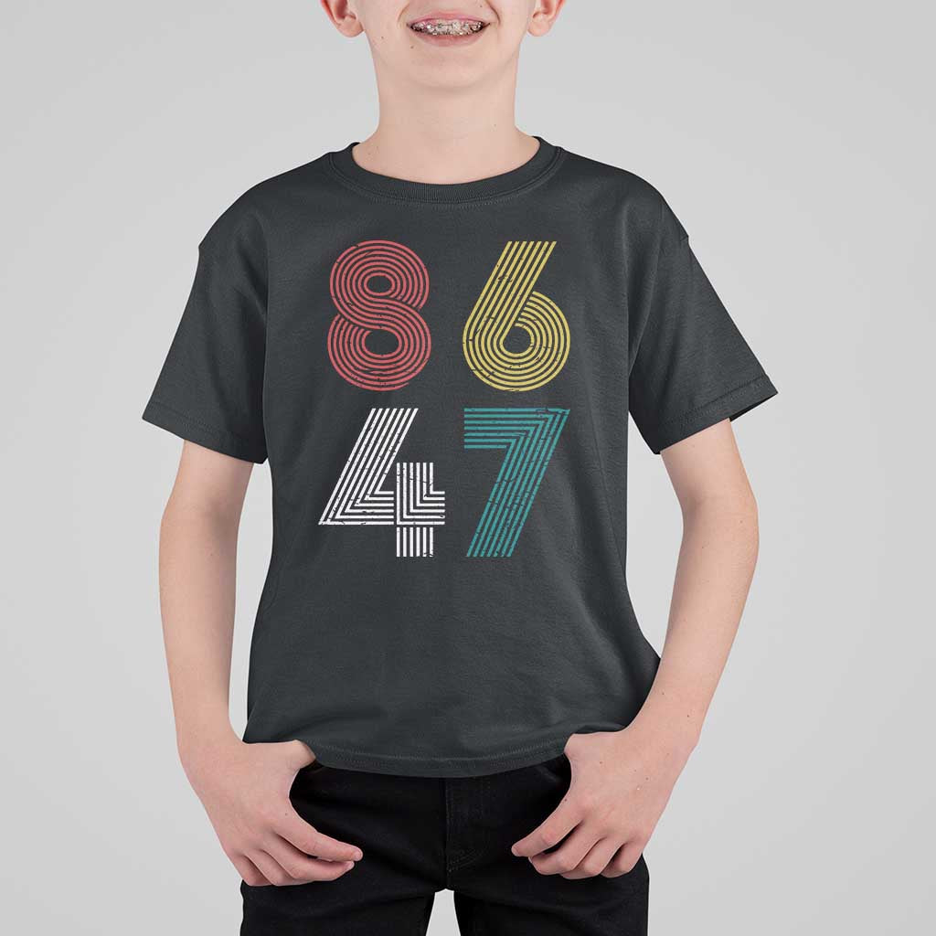 Retro 8647 T Shirt For Kid Classic Retro Vintage 80s Subtle FDT - Wonder Print Shop