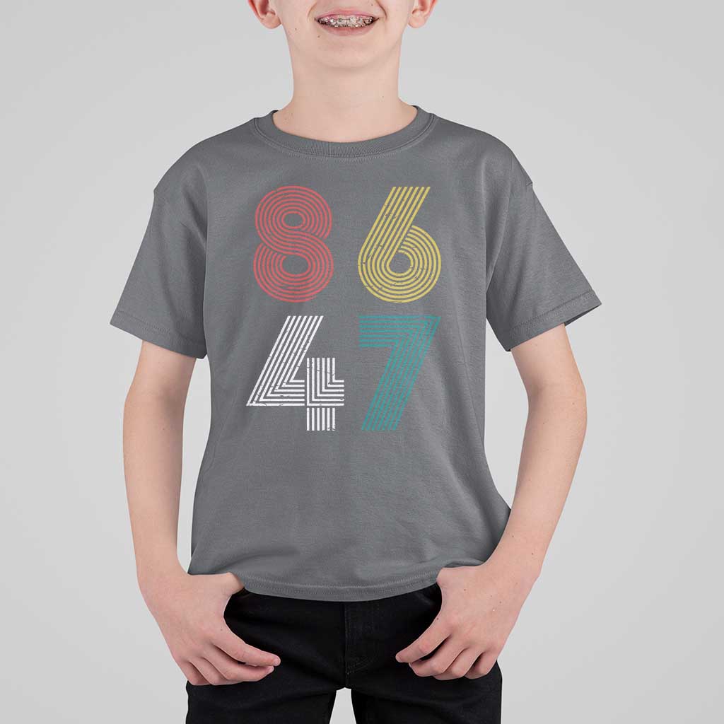 Retro 8647 T Shirt For Kid Classic Retro Vintage 80s Subtle FDT - Wonder Print Shop