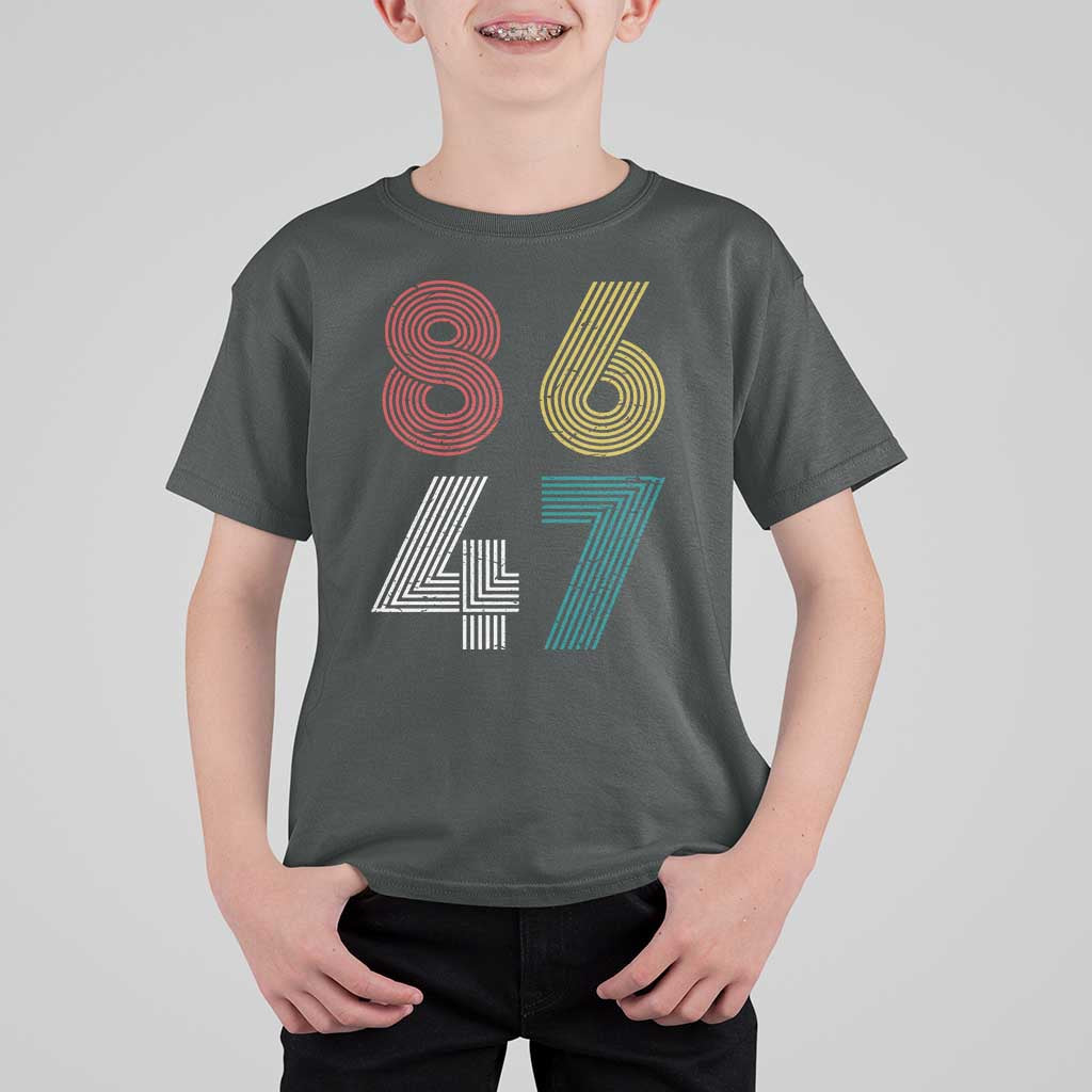 Retro 8647 T Shirt For Kid Classic Retro Vintage 80s Subtle FDT - Wonder Print Shop