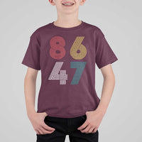 Retro 8647 T Shirt For Kid Classic Retro Vintage 80s Subtle FDT - Wonder Print Shop