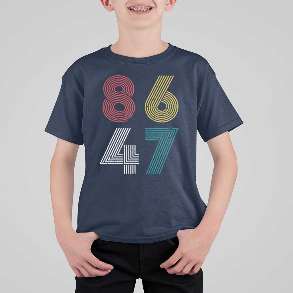 Retro 8647 T Shirt For Kid Classic Retro Vintage 80s Subtle FDT - Wonder Print Shop