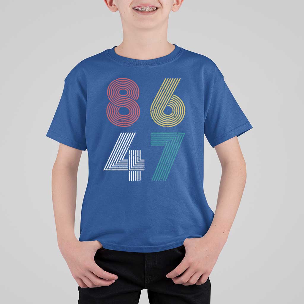 Retro 8647 T Shirt For Kid Classic Retro Vintage 80s Subtle FDT - Wonder Print Shop