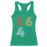 Retro 8647 Racerback Tank Top Classic Retro Vintage 80s Subtle FDT - Wonder Print Shop