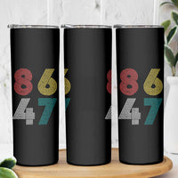 Retro 8647 Skinny Tumbler Classic Retro Vintage 80s Subtle FDT - Wonder Print Shop