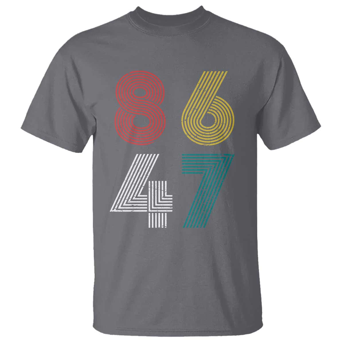 Retro 8647 T Shirt Classic Retro Vintage 80s Subtle FDT - Wonder Print Shop