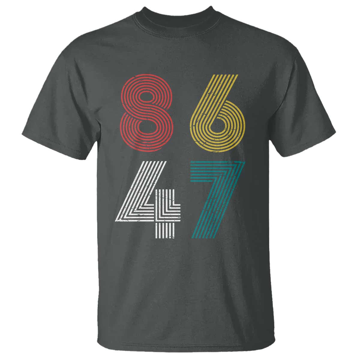 Retro 8647 T Shirt Classic Retro Vintage 80s Subtle FDT - Wonder Print Shop