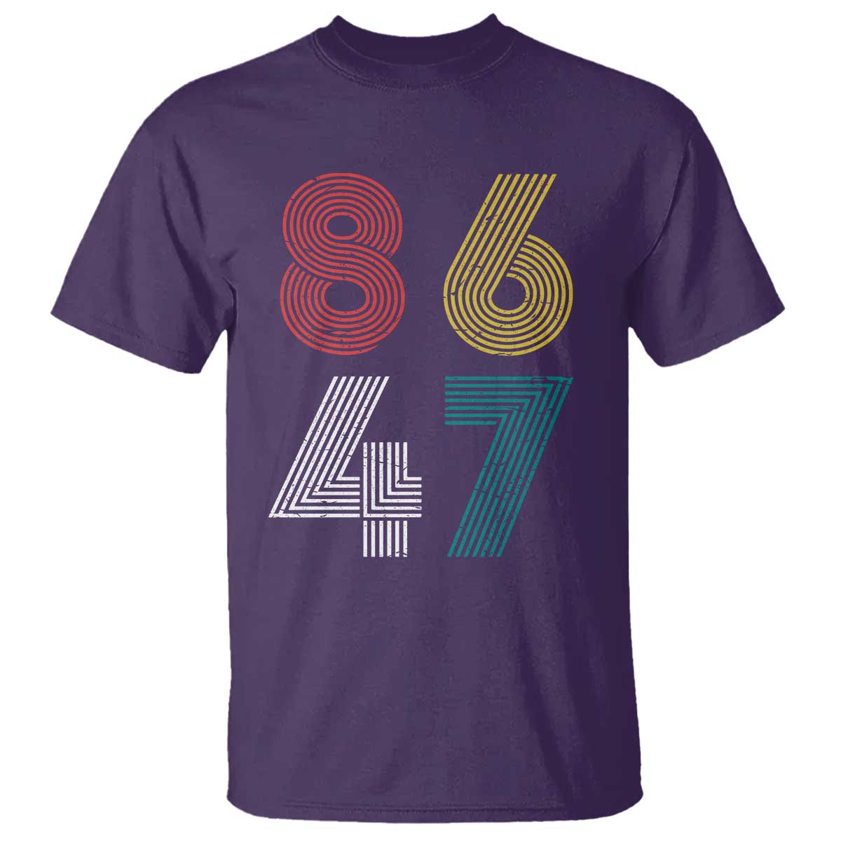Retro 8647 T Shirt Classic Retro Vintage 80s Subtle FDT - Wonder Print Shop