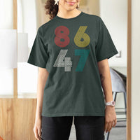 Retro 8647 T Shirt For Women Classic Retro Vintage 80s Subtle FDT - Wonder Print Shop