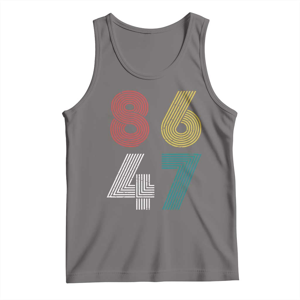 Retro 8647 Tank Top Classic Retro Vintage 80s Subtle FDT - Wonder Print Shop