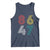 Retro 8647 Tank Top Classic Retro Vintage 80s Subtle FDT - Wonder Print Shop