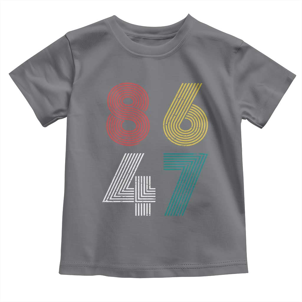 Retro 8647 Toddler T Shirt Classic Retro Vintage 80s Subtle FDT - Wonder Print Shop