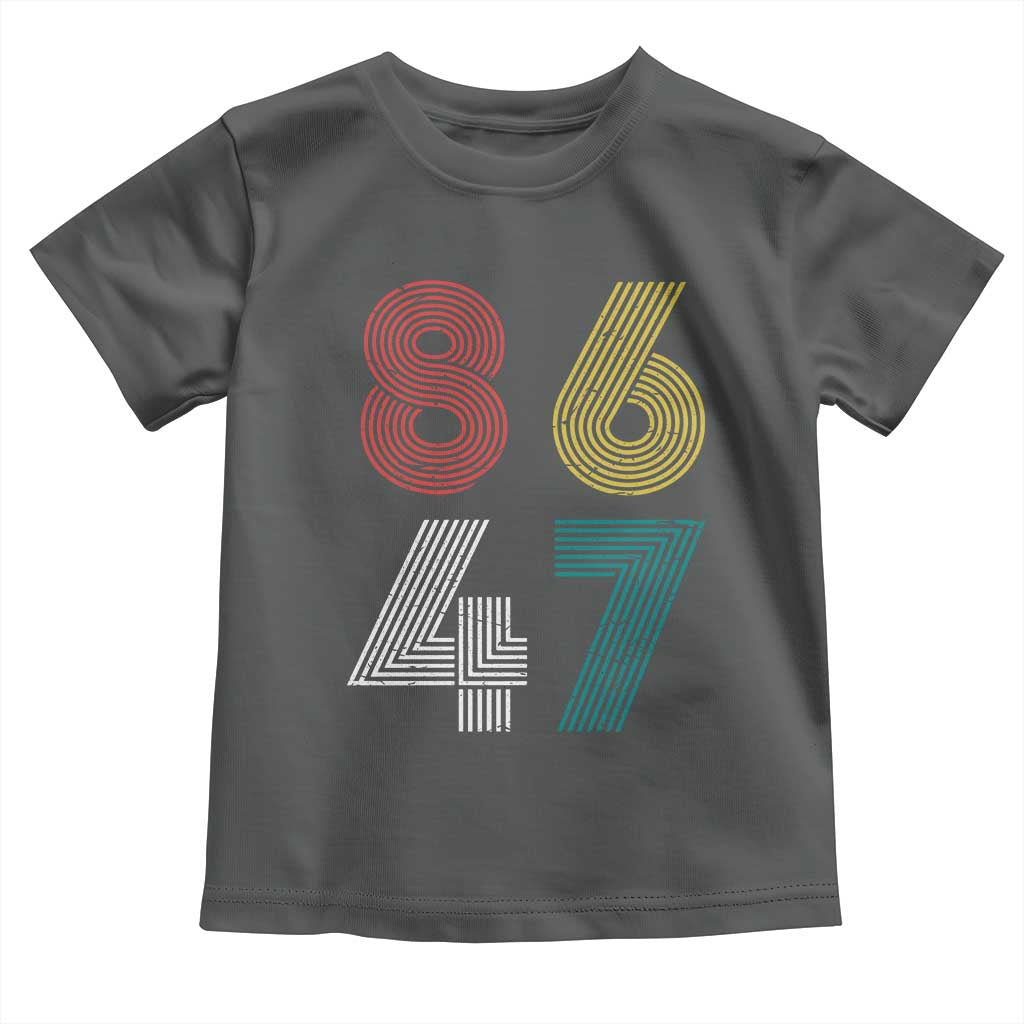 Retro 8647 Toddler T Shirt Classic Retro Vintage 80s Subtle FDT - Wonder Print Shop