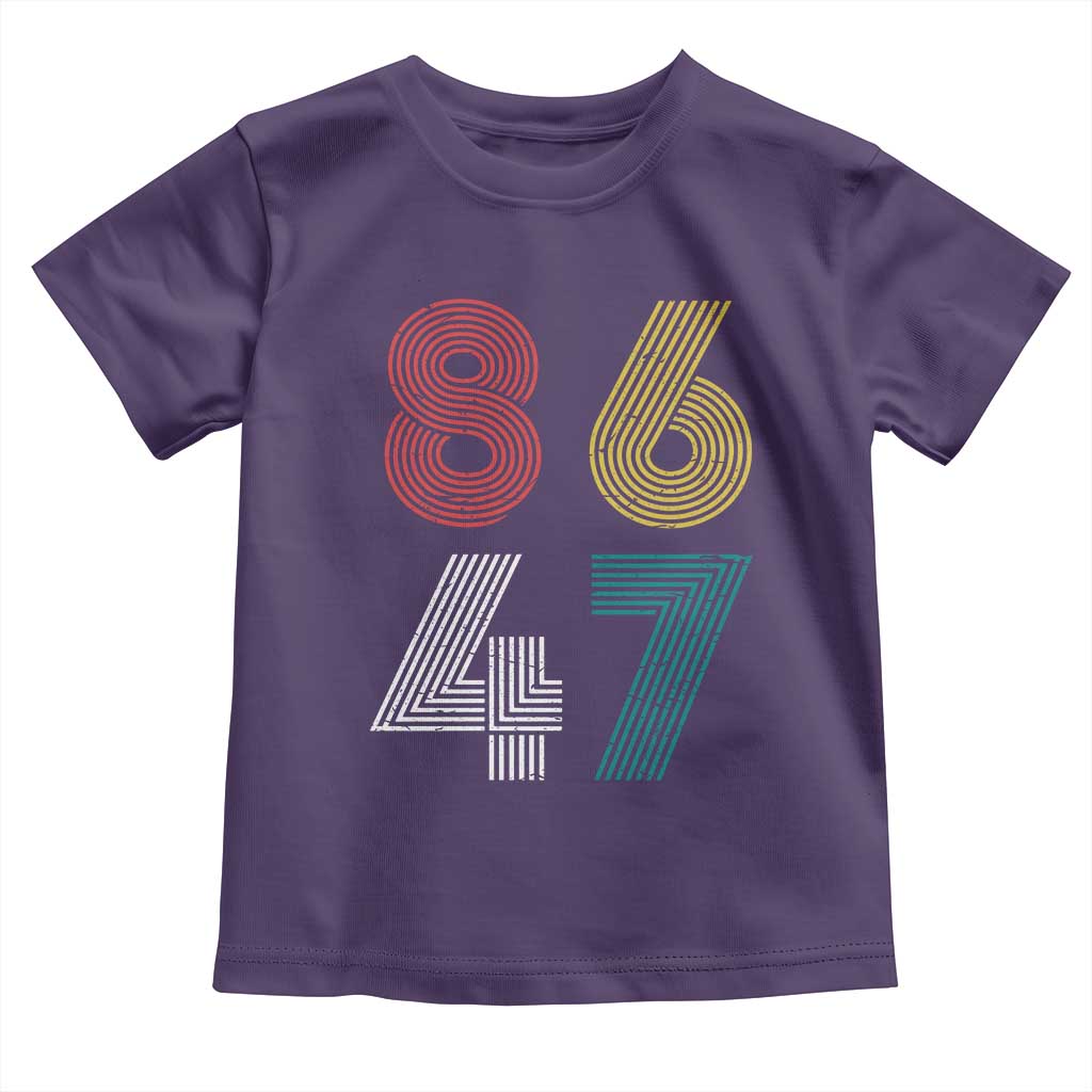 Retro 8647 Toddler T Shirt Classic Retro Vintage 80s Subtle FDT - Wonder Print Shop