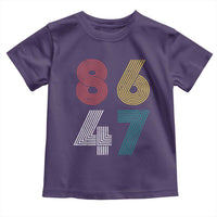 Retro 8647 Toddler T Shirt Classic Retro Vintage 80s Subtle FDT - Wonder Print Shop