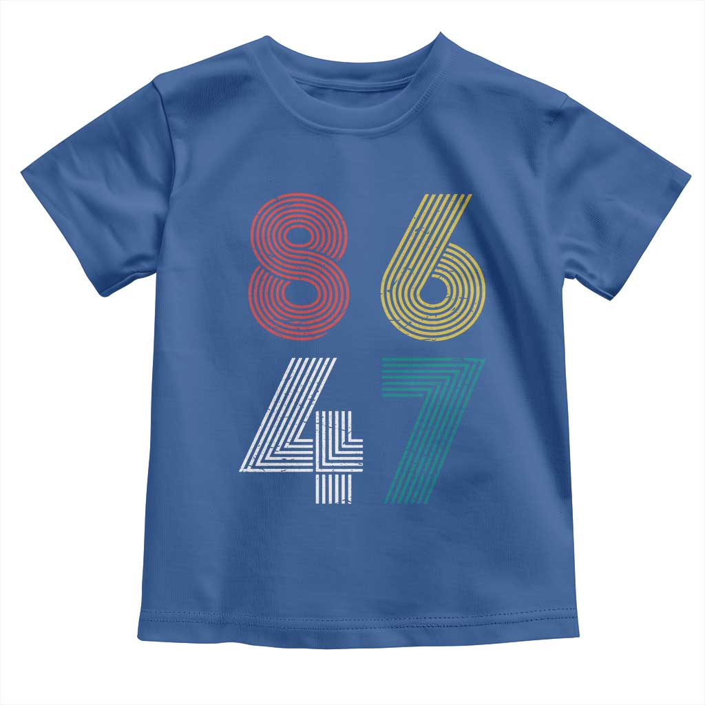 Retro 8647 Toddler T Shirt Classic Retro Vintage 80s Subtle FDT - Wonder Print Shop