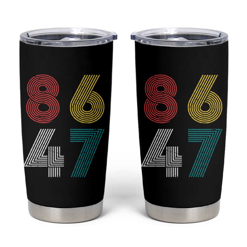 Retro 8647 Tumbler Cup Classic Retro Vintage 80s Subtle FDT - Wonder Print Shop