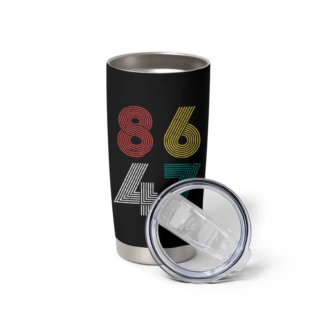 Retro 8647 Tumbler Cup Classic Retro Vintage 80s Subtle FDT - Wonder Print Shop