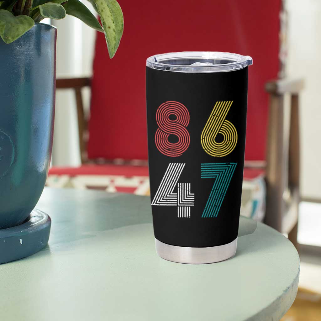 Retro 8647 Tumbler Cup Classic Retro Vintage 80s Subtle FDT - Wonder Print Shop