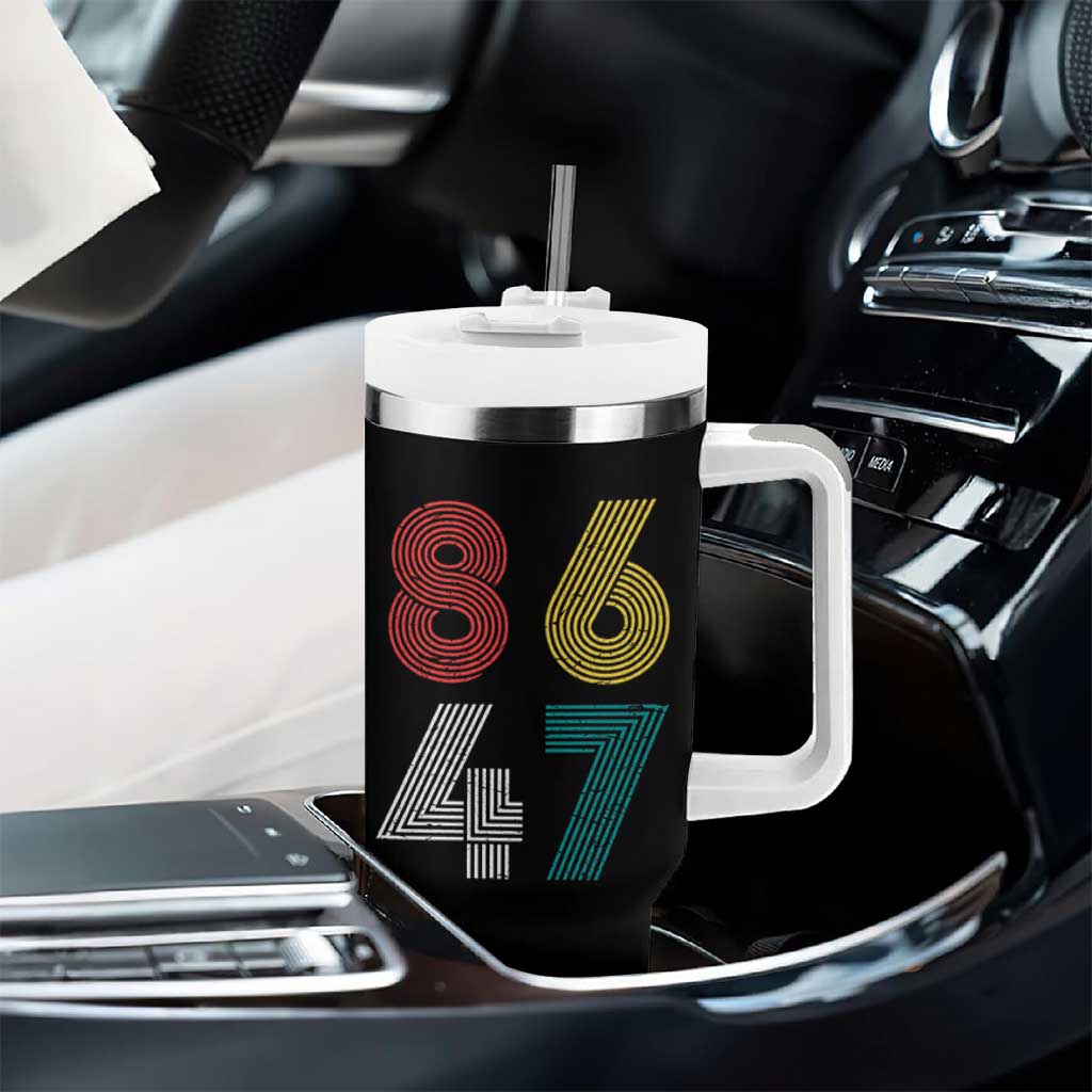 Retro 8647 Tumbler With Handle Classic Retro Vintage 80s Subtle FDT - Wonder Print Shop