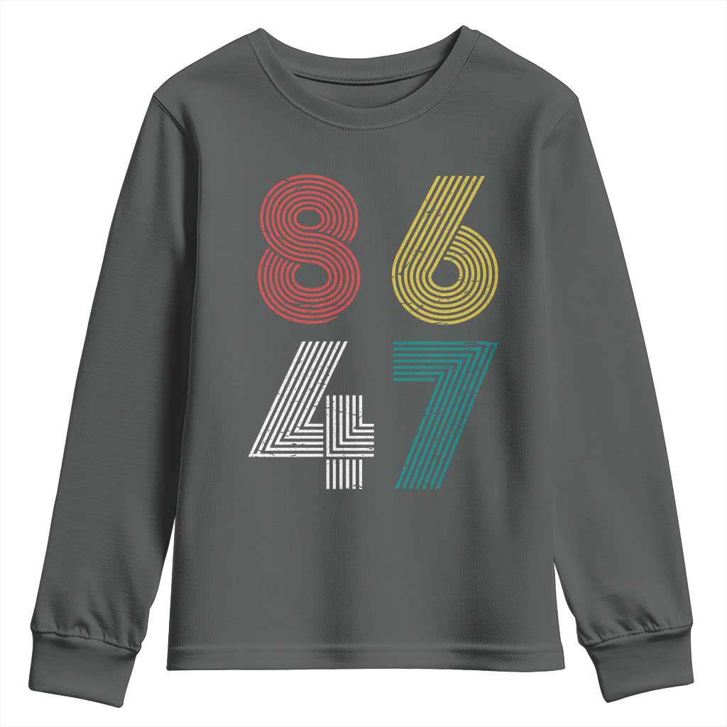 Retro 8647 Youth Sweatshirt Classic Retro Vintage 80s Subtle FDT - Wonder Print Shop