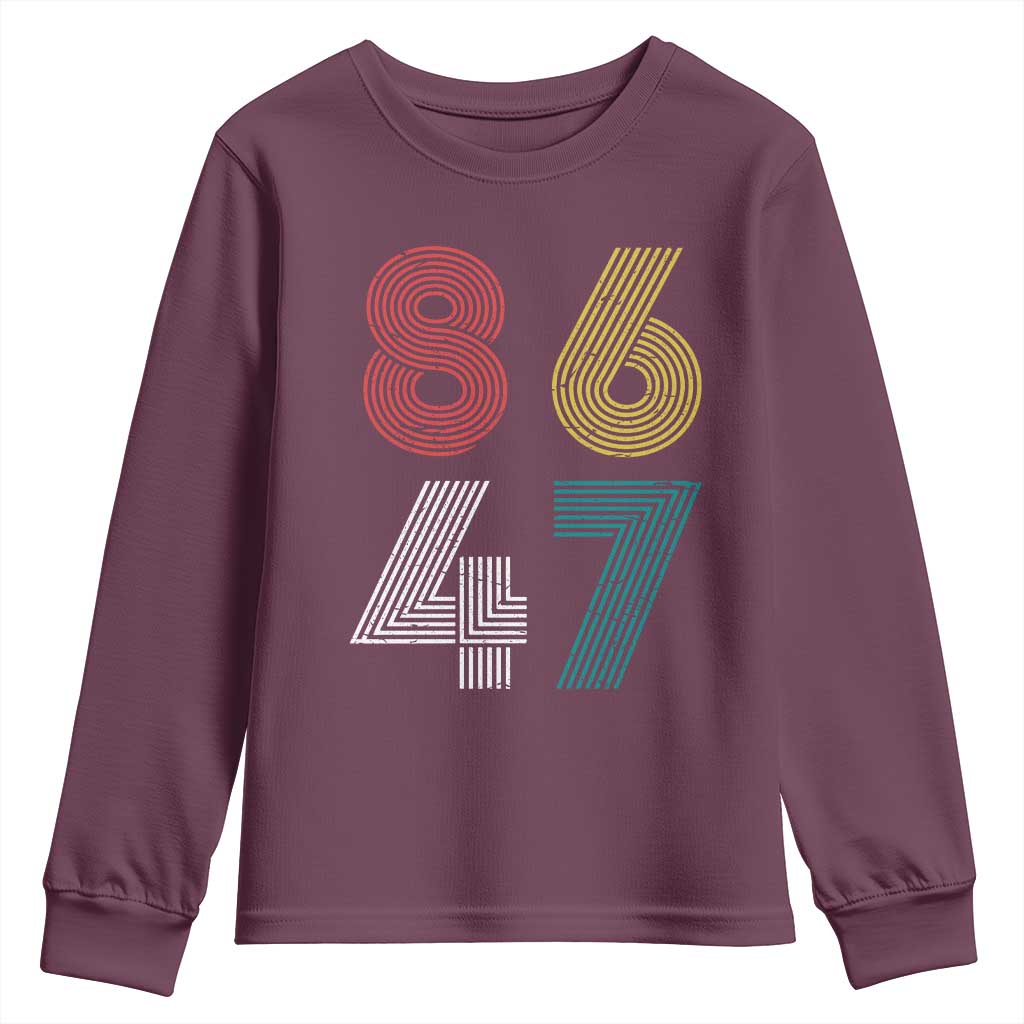 Retro 8647 Youth Sweatshirt Classic Retro Vintage 80s Subtle FDT - Wonder Print Shop