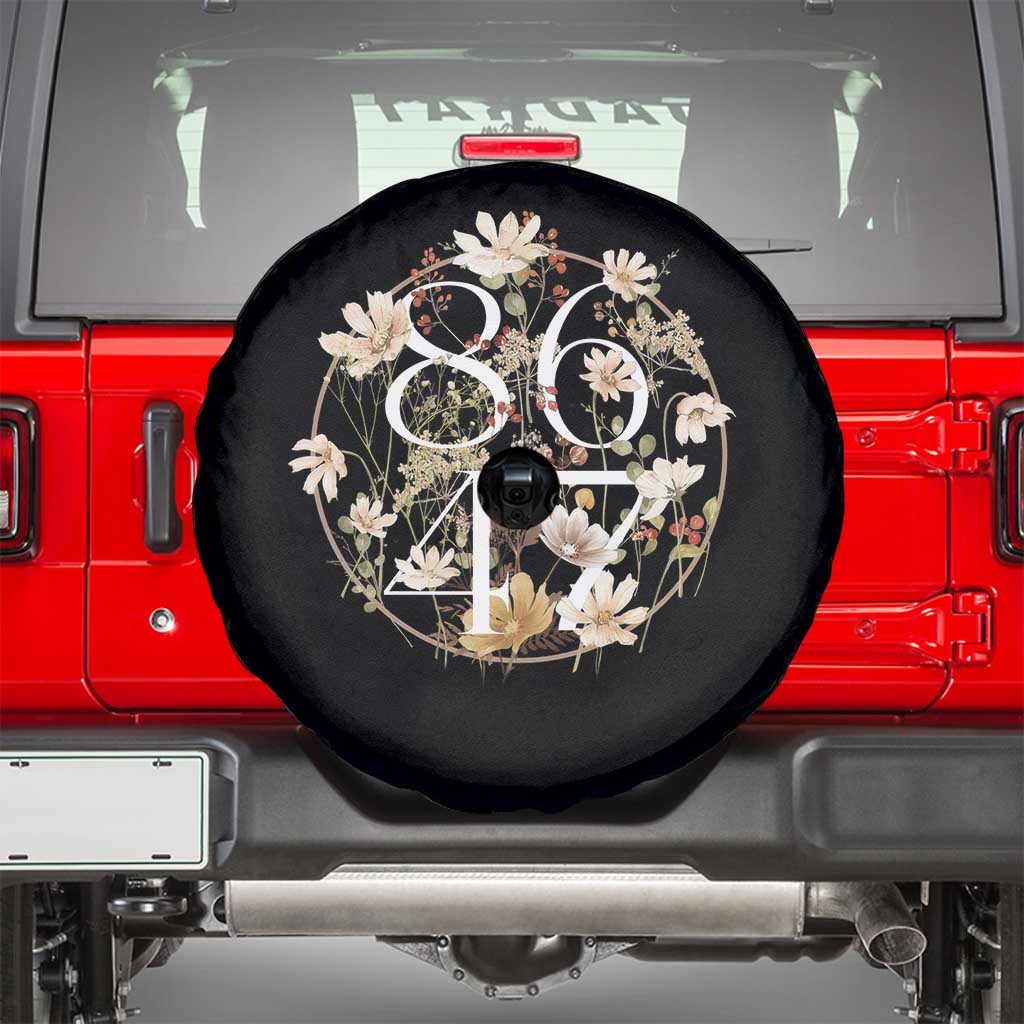 Retro 8647 Spare Tire Cover Subtle FDT Wild Flower Aesthetic - Wonder Print Shop