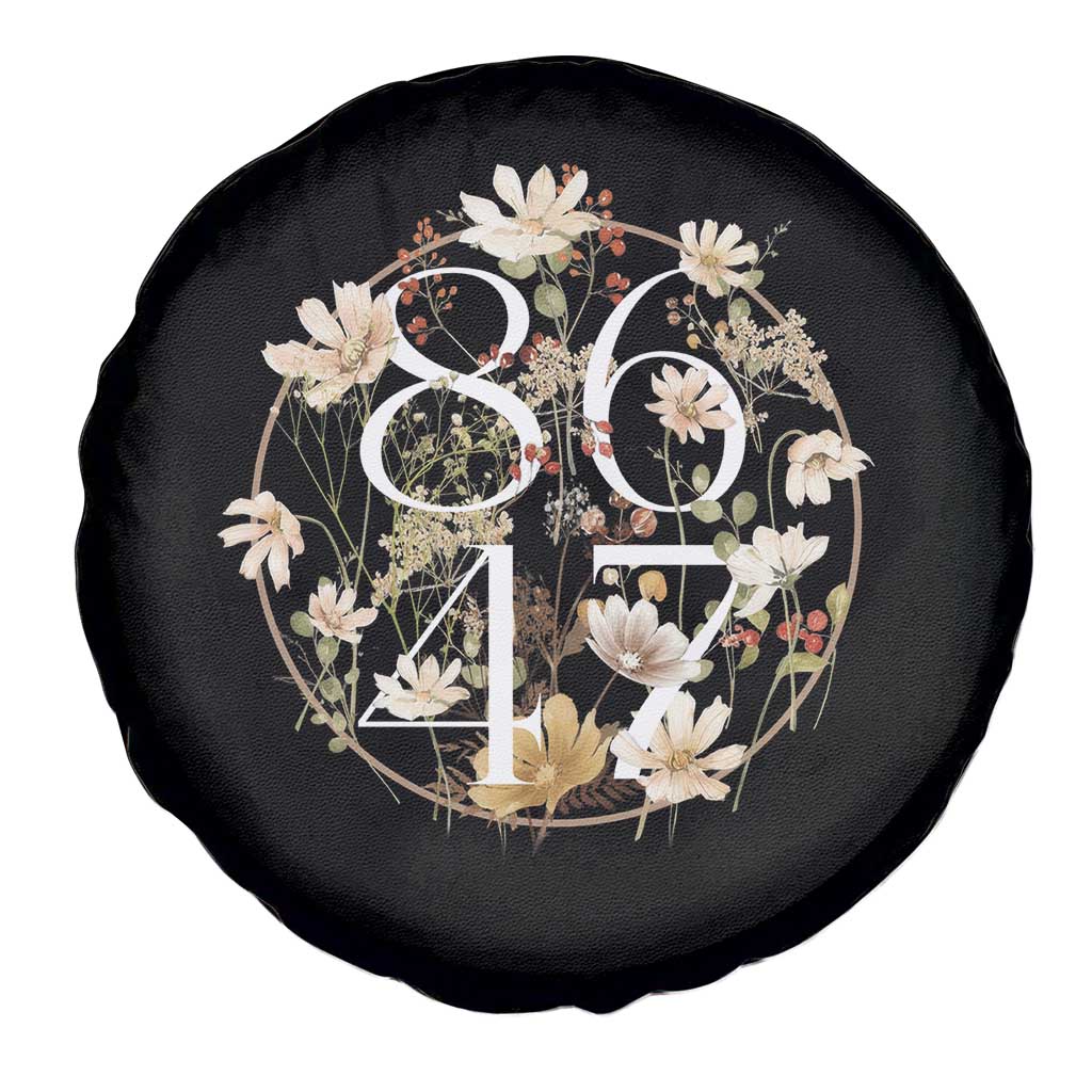 Retro 8647 Spare Tire Cover Subtle FDT Wild Flower Aesthetic - Wonder Print Shop