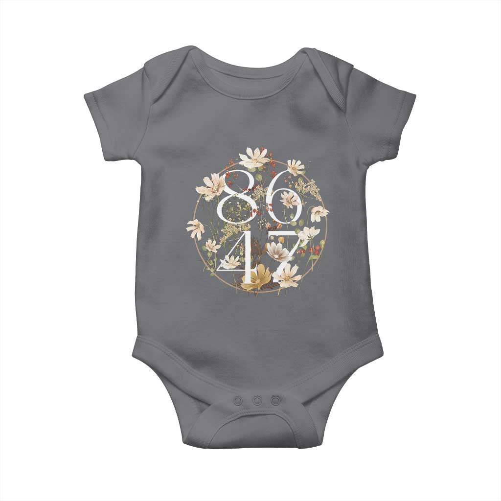 Retro 8647 Baby Onesie Subtle FDT Wild Flower Aesthetic - Wonder Print Shop