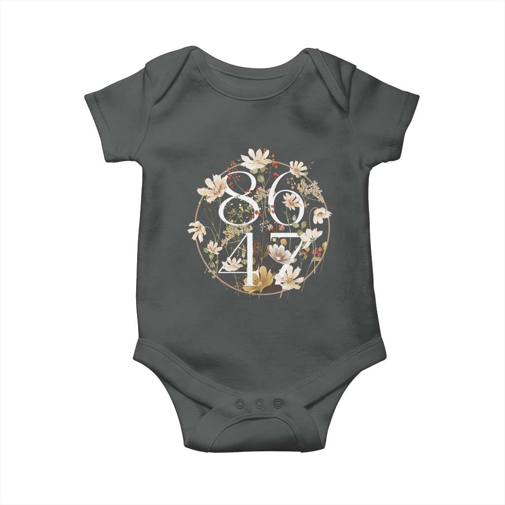 Retro 8647 Baby Onesie Subtle FDT Wild Flower Aesthetic - Wonder Print Shop