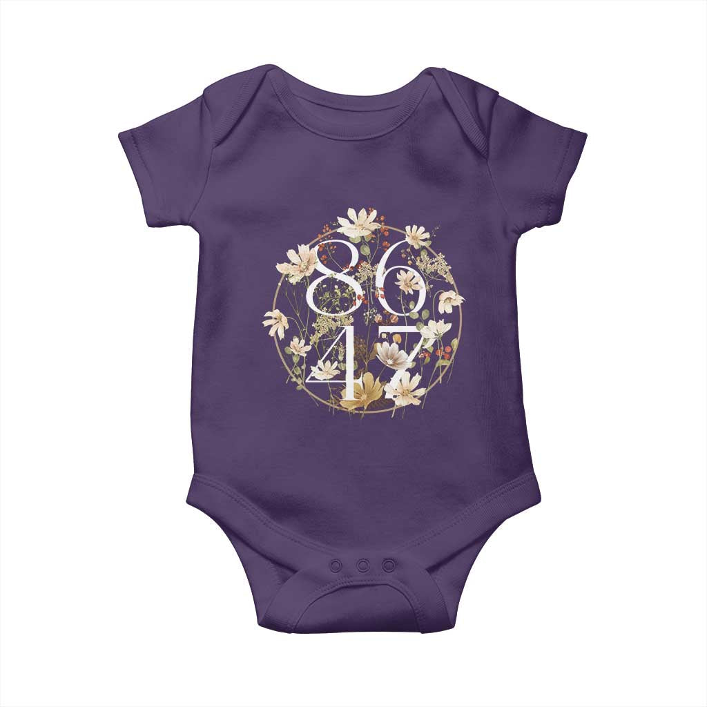 Retro 8647 Baby Onesie Subtle FDT Wild Flower Aesthetic - Wonder Print Shop
