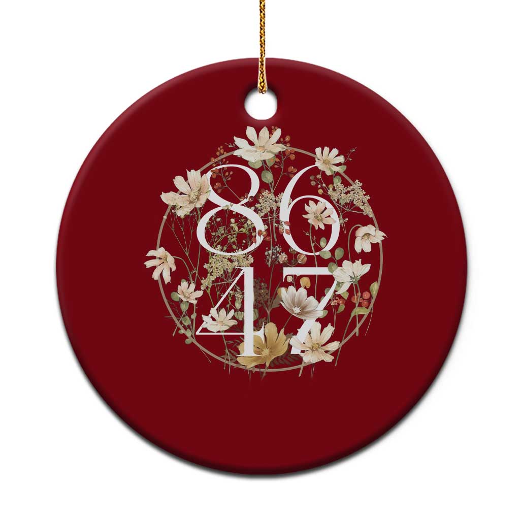 Retro 8647 Ceramic Ornament Subtle FDT Wild Flower Aesthetic - Wonder Print Shop