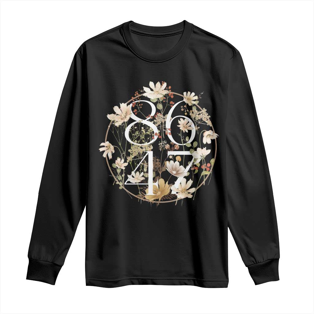 Retro 8647 Long Sleeve Shirt Subtle FDT Wild Flower Aesthetic - Wonder Print Shop