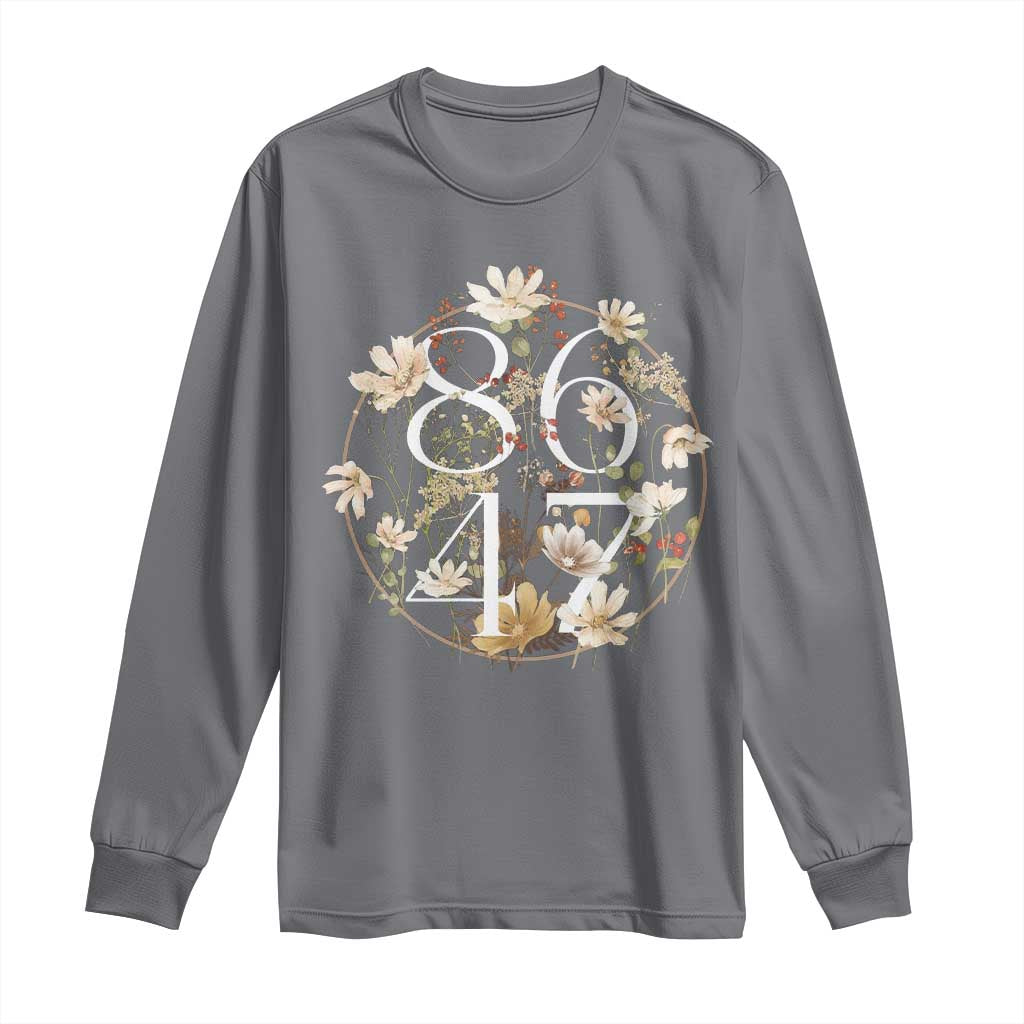 Retro 8647 Long Sleeve Shirt Subtle FDT Wild Flower Aesthetic - Wonder Print Shop