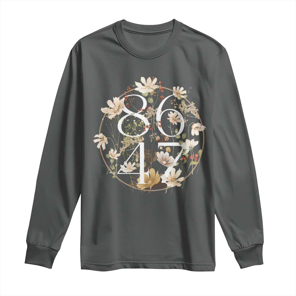 Retro 8647 Long Sleeve Shirt Subtle FDT Wild Flower Aesthetic - Wonder Print Shop
